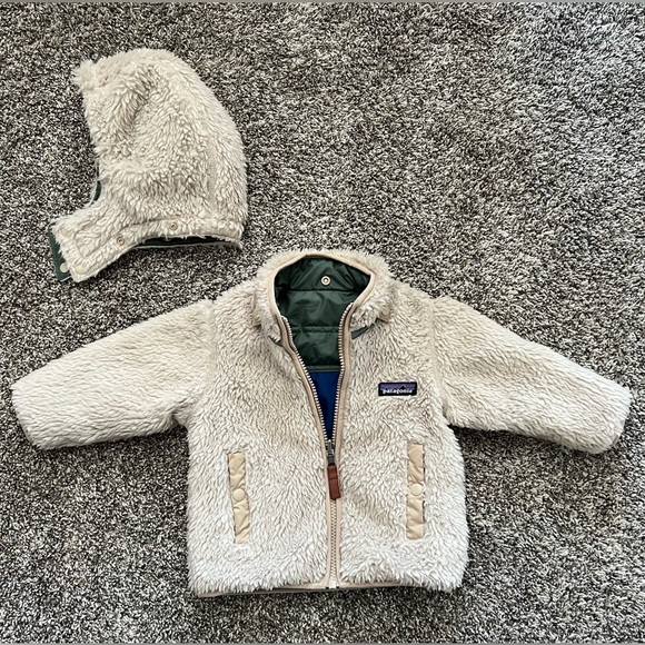 Patagonia Baby Reversible Tribbles Hoody - Picture 3 of 4